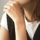 【プレゼントにおすすめ】 金属アレルギー対応 ジルコニア ブレスレット  妻 彼女 一粒 チェーン ブレス イタリア製 チェーン ゴールド シルバー プラチナ 18金 K18 18K 仕上げ SV925 結婚記念日 誕生日 プレゼント ご褒美 ギフト メッセージカード【送料無料】【ラッピング無料】