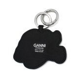 GANNI ガニー キーリング A7059-646 Blue Puppy Keyring/KEYCHAIN DOG キーホルダー ベビーブルー