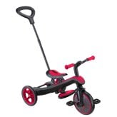 誕生日プレゼント GLOBBER グロッバー エクスプローラー トライク 3in1 三輪車 手押し棒付き トレーニングバイク キックバイク 二輪 変形 工具不要 自転車デビュー前 おでかけ 18カ月 1歳半 2歳 3歳 4歳 5歳 体重20kgまで レッド 男の子 女の子 お祝い ギフト