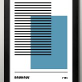 日本製 バウハウス BAUHAUS ミッドセンチュリー A3 サイズ ポスター アート おしゃれ 絵画 インテリア 北欧 イラスト マット紙 艶消し アートパネル 額 フレーム デザイン 壁掛け ギフト 新築祝い ディスプレイ  速達 送料無料