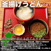 宮崎名物 釜あげうどん 6食分 つゆ 薬味付き うどん 生麺 つゆ付き 麺 郷土料理 宮崎 ポスト投函便