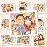 結婚記念日の記念に、見ると笑顔になる似顔絵を贈りませんか。大切なお祝いにも安心してご注文いただけます。 結婚記念日 贈り物 似顔絵 手描き プレゼント 名入れ ギフト 結婚記念日 結婚10周年 記念日 結婚30周年 金婚式 周年記念 家族 両親 夫婦 修正無料 下書き確認 名入れ 実績多数 似てる 一生もの そっくり 記念日 感謝 親孝行 周年 結婚記念日 クリスマス ブライダルギフト 傘寿祝い