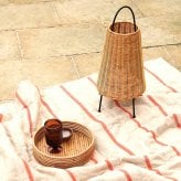 ferm LIVING ファームリビング Porti Braided Lamp ポルティ プレイデッドランプ 間接照明ポータブルランプ ライト 北欧インテリア 雑貨 インテリア