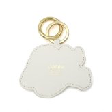 GANNI ガニー キーリング A7061-925 Dog Keyring キーホルダー タバコブラウン