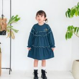 Rora ワンピース 通販 キッズワンピース ティアードワンピース 子どもワンピース お出掛け 通園通学小学生 お出かけデイリー 発表会結婚式 誕生日プレゼント 長袖 春秋冬 可愛いおしゃれ かわいい おしゃれ カジュアル 姉妹お揃い