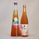 果物梅酒2本セット(高千穂産梅使用熟成梅酒 手作り梅酒(宮崎県)) 720ml×2本