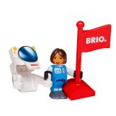 【10/1～順次発送】ブリオ レールトイ BRIO スペースステーションセット  | 誕生日プレゼント 名入れ   3歳 4歳 5歳 女の子 男の子 誕生日 プレゼント おもちゃ  宇宙 スペースシャトル 木製 レールウェイ 電車 木のおもちゃ 木製玩具 誕生日 プレゼント ギフト brio 木製レール BRIO ブリオ