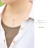 ゴールド ネックレス ハワイアンジュエリー ネックレス イニシャル ピンクゴールド ネックレス 刻印 無料 誕生石入れ可 エンブレム型 イニシャル 14k k14カットあずきチェーン太0.9mm ギフトラッピング可能 プレゼント ハロウィン 【品番：CG-GP111R-CH123】