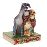 レディとトランプ 愛 11.4cm わんわん物語 | ディズニー トラディションズ ジムショア グッズ フィギュア 人形 置物 彫刻 Jim Shore 正規輸入品