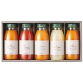 【ギフト対応無料】お歳暮・冬ギフト いち粒 JOY JUICES 4種5本セット(200ml) JJ30M (JJ30M) ※送料無料(北海道・沖縄は除く)