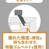 プロセブン 冷蔵庫用 地震対策ストッパー 背面タイプ 震度7対応