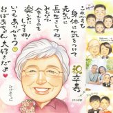 卒寿の記念に、似顔絵なら思い出が大盛りになります。下書き確認あり。修正無料で納得の表情になるまで調整します。 似顔絵 贈り物 卒寿祝い 手描き 名入れ プレゼント ギフト 卒寿 記念 長寿 米寿 祖父母 おばあちゃん おじいちゃん 修正無料 下書き確認 名入れ 喜ばれる サプライズ そっくり 実績多数 90歳 一生もの 卒寿 長寿祝い 感謝の品 メモリアルギフト メモリアル キレイ 大人数