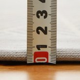 ラグ マット 約1.5畳 130×185cm 洗える インド綿 コットン 綿100% サラッと快適 ウレタン入り 滑り止め付き 四隅にタッセル付き ホットカーペット・床暖房対応 ク インド綿100%のナチュラルラグ 床暖房対応クラック インテリア 敷物