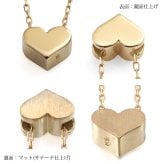 ゴールド ネックレス K18 18金 ネックレス ミニハート ゴールド ネックレス チェーン リバーシブル 選べる3色 イエロー ピンク ホワイト シンプル 華奢 上品ご褒美 彼女 妻 女性 レディース 誕生日 プレゼント ハロウィン 【品番：CG-MA-371】
