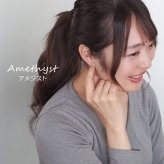 つけっぱなし ピアス 天然石 4mm 【Radiant】 アレルギー 耳 シンプル サージカルステンレス 可愛い 小さい 誕生石 錆びない 片耳 20G パワーストーン アシンメトリー