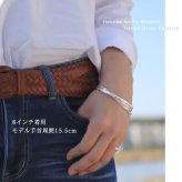 ハワイアンジュエリー バングル ハワイアンジュエリー ブレスレット 三連 刻印 無料 サイズが選べる クローズバングル 3連 スクロール シルバー925 彼女 妻 女性 レディース 誕生日 プレゼント ハロウィン 【品番：B1060】
