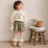 【ふわもこファーが暖かいキッズムートンブーツ】 キッズ ムートンブーツ スリッポン ボアブーツ 16cm～22cm 履きやすい 厚底 男の子 女の子 防寒 軽量 おしゃれ あったか 秋 冬 こども 靴 ショートブーツ