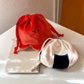 巾着 ぬいぐるみ タコ おいしい巾着ポーチ おもしろ ふわふわ かわいい おしゃれ 巾着 おにぎり おにぎりポーチ ギフト 面白いプレゼント 便利 大きい 巾着 コスメポーチ お菓子入れ 旅行 人気 ボア ぬいぐるみポーチ 誕生日 クリスマス 新作 人気