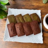 [ 抹茶 チョコ ＆ ダブルショコラ ] フィナンシェ  4個ずつ 計8個入 お返し のし無料 お茶菓子 菓子折り お返し 常温 プレゼント 食べ物 誕生日 スイーツ 洋菓子 贈り物 出産 結婚 内祝い 個包装 焼き菓子