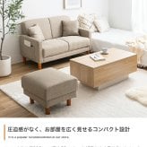 ソファ 座椅子 ー 2人掛け コンパクト 一人用 2.5人掛け 二人掛け 北欧 ロー 一人暮らし ポケット付き 収納付き おしゃれ ファブリック