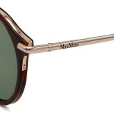 マックスマーラ サングラス MAX MARA MM0147-K/S 52A 54 サングラス ノーズパット MM0147K-52A-54 ハバナ グリーン ユニセックス