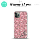 iPhone11Pro iPhone11 Pro スマホケース ハードケース つばき ピンク +アルファベット メンズ レディース nk-i11p-1704i