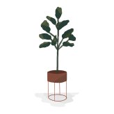 ferm LIVING ファームリビング プラントボックス ラウンド プランター 北欧小物入れ 収納 北欧雑貨 インテリア 雑貨　おしゃれ 収納 キッチン 植木鉢 鉢 スタンド 正規輸入品