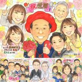 記念日のプレゼントに、似顔絵でサプライズをしてみませんか。 還暦祝い 似顔絵 贈り物 プレゼント ギフト 名入れ 手描き 記念日 敬老の日 長寿 お祝い 大人数 ご両親 家族 祖父母 修正無料 下書き確認 名入れ かわいい サプライズ 実績多数 親孝行 古希 還暦祝い 60歳 宝物 メモリアルギフト 結婚祝い 古希祝い メモリアル 喜ばれる 贈答品 卒寿祝い 色紙 カラフル 米寿祝い 傘寿祝い