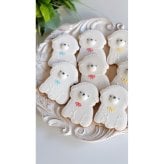 ビションフリーゼのギフトクッキー お誕生日 記念日 結婚祝い 出産祝い 退職・送別 卒業・入学祝い 発表会 推し活 お礼・Thank youギフト ウェディング 周年祝い 開店・開業祝い