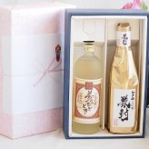 プレミアム焼酎 夢のひとときギフトボックス 熟成麦焼酎 夢のひととき25°(大分県)720ml日本酒厳封大吟醸15°(愛知県)720ml