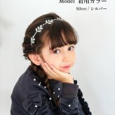 カチューシャ キッズ 通販 Rora ルリー ヘアアクセサリー 髪飾り 髪留め 子供 女の子 かわいい おしゃれ 可愛い オシャレ 細身 リーフ ストーン お出かけ フォーマル 発表会 結婚式 お呼ばれ 七五三 上品 きれいめ キッズファッション