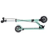 誕生日プレゼント GLOBBER グロッバー フローエレメント ジュニア キックボード キックスクーター 2輪 折りたたみ ハンドブレーキ 高さ調節 125mm 3歳 4歳 5歳 小学生 身長95cm 耐荷重50kg 外遊び 入園祝い ミント フランス 男の子 女の子 お祝い ギフト