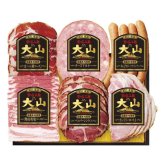 お歳暮・冬ギフト 大山ハム 食の匠工房バラエティ6種詰合せ (DLG-58) ※送料無料(北海道・沖縄・離島への配送不可)