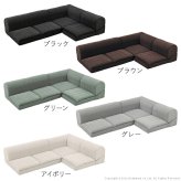 フロアソファー セット 低反発 フリースタイルローソファ〔ルシオ〕3点セット ローソファー カウチソファー こたつ 一人暮らし 二人暮らし クッション付 ファブリック 1年中快適 国産 日本製 座椅子 コンパクト かわいい おしゃれ 新生活 テレワーク