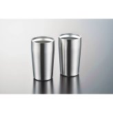 粋 真空Wステンタンブラー（450mL）ペアセット SU-107