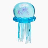 クラゲ スクイーズ 4色 ぷにぷに 透明 やわらか ソフト かわいい おもしろ 雑貨 握って楽しむ フィジェット 玩具 暇つぶし 気分転換 デスク 小物 子供 大人 プレゼント