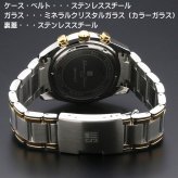 【送料無料】（お取り寄せ）腕時計 メンズ Salvatore Marra サルバトーレマーラ クロノグラフ 10気圧防水 カラーガラス メタルベルト アナログ SM18106-SSBLGD ブランド 人気 シンプル ウォッチ カジュアル フォーマル [SM18106-SSBLGD]