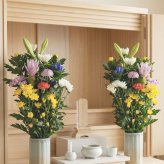 お供え花束・仏花＜墓参・仏壇 D＞【送料無料】【品質保証★花】【お盆 花】【お盆 お供え】【花 お供え】【最短発送】