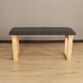 ダイニングベンチ ハイム レッドオーク 天然木 92cm・120cm ナチュラル・ブラウン W92xD35xH44cm / W120xD35xH44cm ベンチ 長椅子 食卓椅子 ダイニング 木製 ナチュラル ブラウン おしゃれ