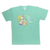 水森亜土 カラーTシャツ(M) ニンギョ ミント アパレル 送料込み