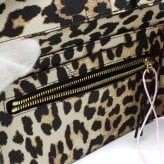 GANNI ガニー B3010041-859 Bou Travel Wallet 財布 サイフ アーモンドミルク レオパード