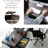 デスク チェア サイズが選べるワイド ひとりなら広々と、ふたりでも余裕をもって使用できます。 新生活
