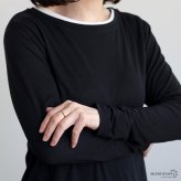ステンレス スティックリング 2カラー バーリング 18KGP ゴールド gold シルバー 個性的 大ぶり オープンリング フリーサイズ レディース 女性 指輪 金属アレルギー対応