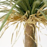 観葉植物 造花 ユッカ ロストラータ BROWN 全高約94cm 中型 フェイクグリーン 本物そっくり おしゃれ インテリア 人工観葉植物 アーティフィシャルグリーン オフィス 店舗 ホテル 開店祝い 室内 ブルー フェイク