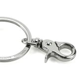 ヴィヴィアン ウエストウッド キーリング レディース ブランド Vivienne Westwood SAFFIANO ロゴ 8203010HU OM0009 N405 シルバー ビビアン