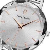 ピエールラニエ PIERRE LANNIER レディース 腕時計 クオーツ マルチプル MULTIPLES 30mm P009M628 ラウンド メッシュベルト シルバー