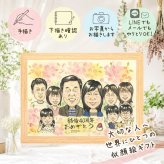 似顔絵 結婚記念日 贈り物 ギフト 手描き 名入れ プレゼント ルビー婚式 お祝い 結婚記念日 記念日 結婚40周年 大人数 お父さん ご夫婦 家族 両親 夫婦 名入れ 修正無料 下書き確認 喜ばれる 親孝行 宝物 一生もの 思い出 記念 40周年 感謝 結婚祝い サプライズ 大量注文 クリスマス オリジナル 感動 百寿祝い 初任給 感激 喜寿祝い 同窓会 メモリアルギフト
