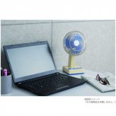 卓上扇風機 レトロ 扇風機 USB充電式 おしゃれ 小型 静音 自動首振り 昭和レトロ アンティーク風 デスクファン ミニ扇風機 コードレス 3段階風量 押しボタン式 デザイン家電