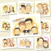 結婚10周年 似顔絵 ギフト 手描き 贈り物 プレゼント 名入れ 結婚10周年 結婚記念日 記念日 お祝い 夫婦 両親 家族 お母さん お父さん 修正無料 名入れ 下書き確認 一生もの そっくり 喜ばれる 実績多数 思い出 感謝 10周年 記念 結婚祝い オーダーメイド 感激 メモリアル 卒寿祝い ホワイトデー 百寿祝い 披露宴 カラフル 贈答品 メモリアルギフト
