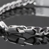 ハワイアンジュエリー ブレスレット 刻印 無料 誕生石入れ可 幅8mm IDプレート シルバー925 名入れ パーツ ブレスレット BY THE SEA バイザシー メンズ レディース 誕生日 プレゼント ハロウィン 【品番：BL102】